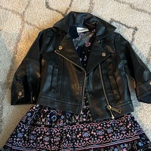 blueberi boulevard toddler girl dress with jacket